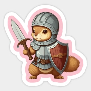 Squirrel Knight Sticker